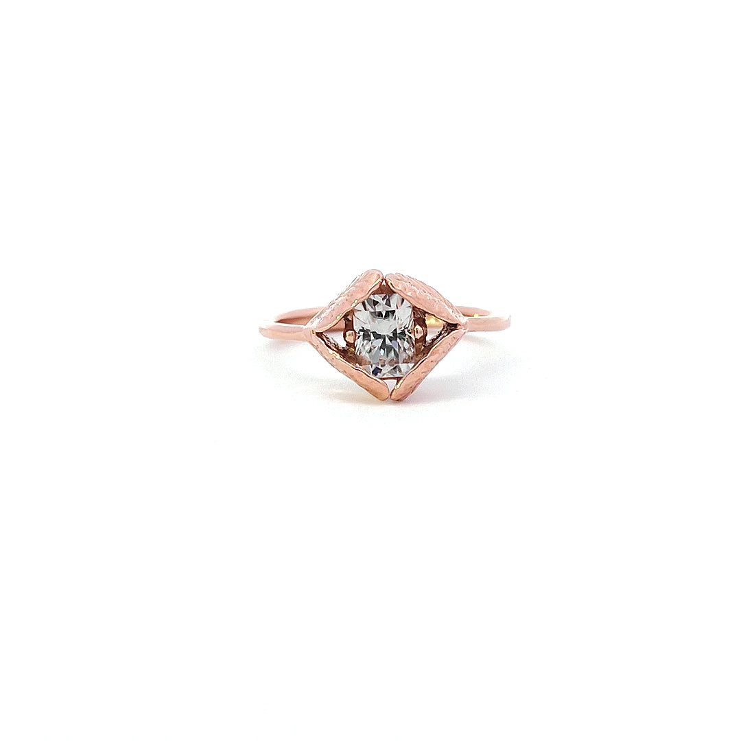 Dryad Ring with Zircon