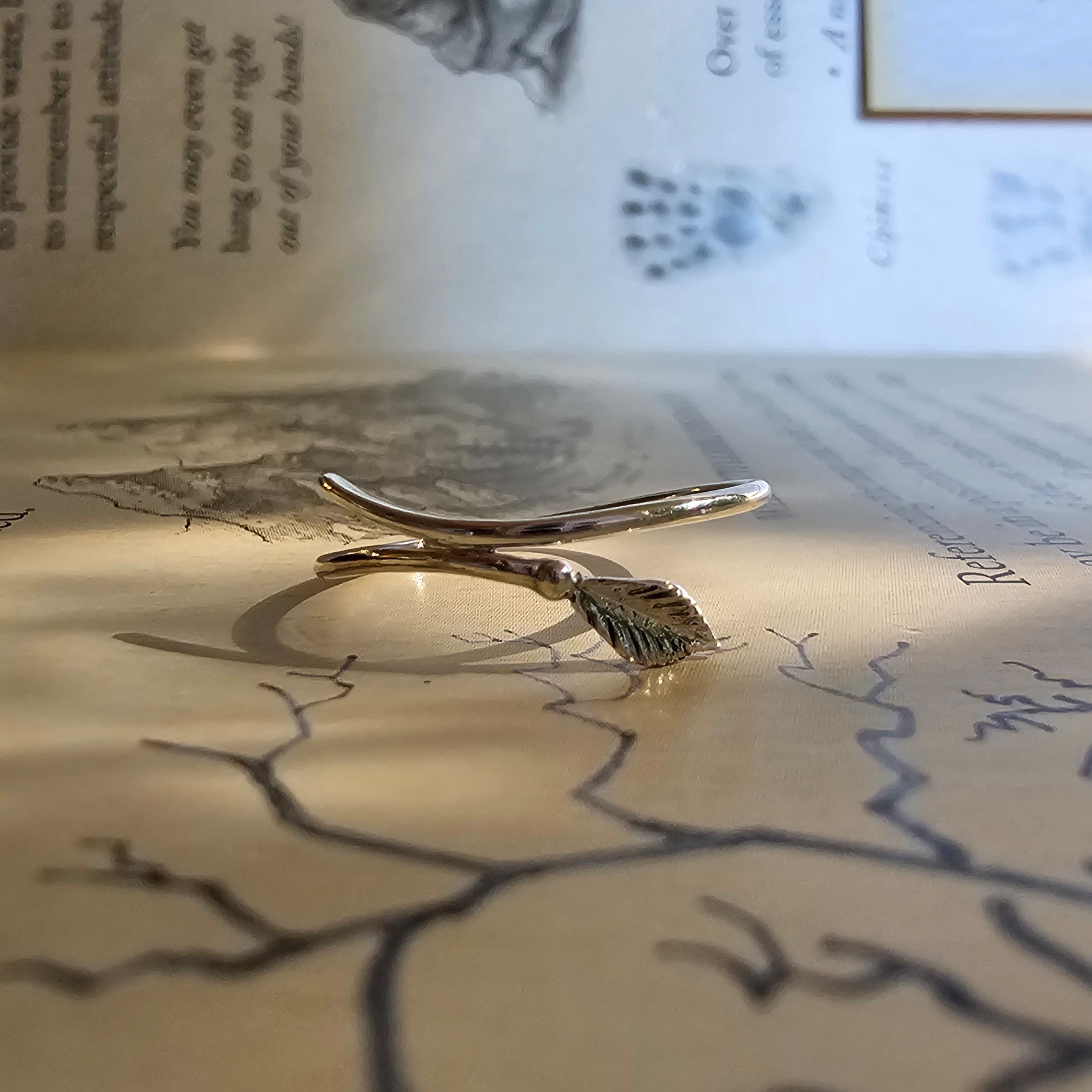 Leaf Wrap Ring