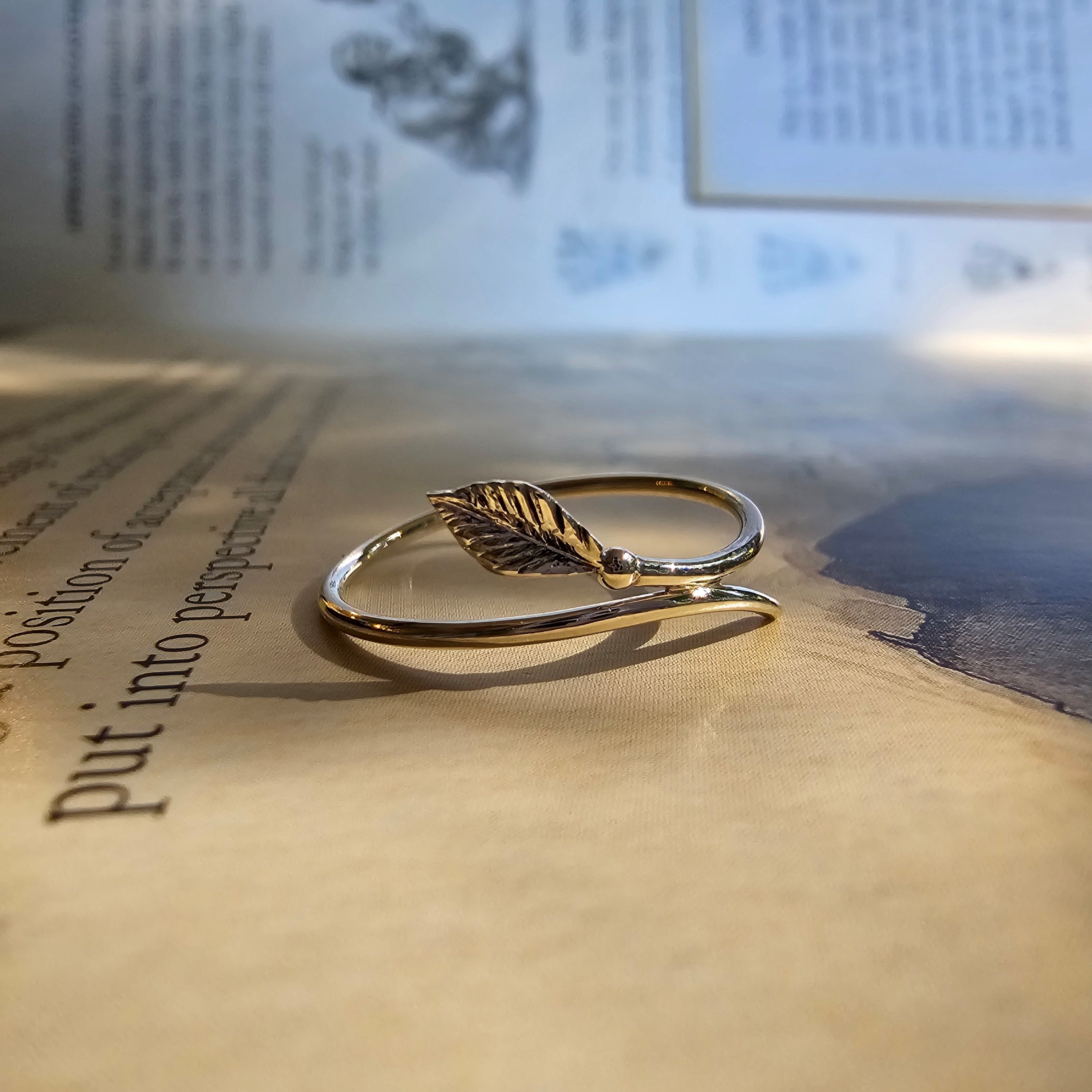 Leaf Wrap Ring