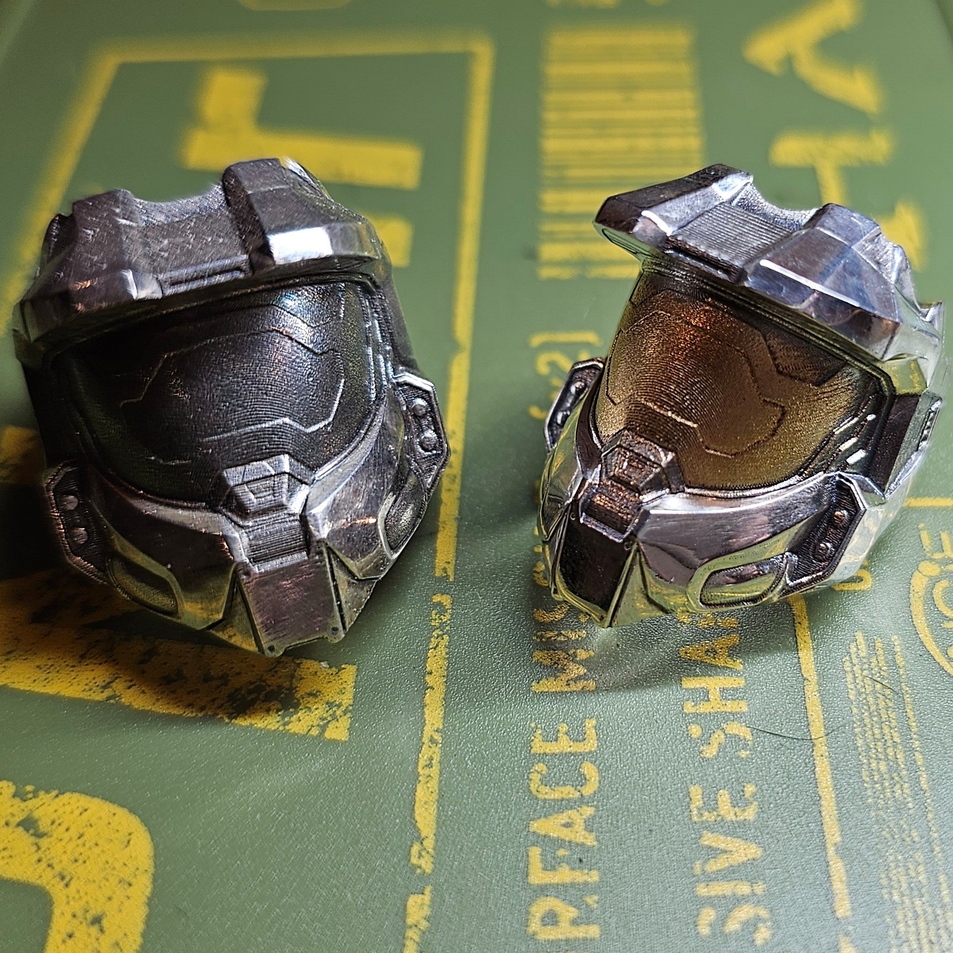Super Soldier Helmet Ring