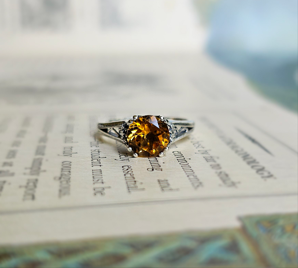 Sunkissed Ring with Citrine