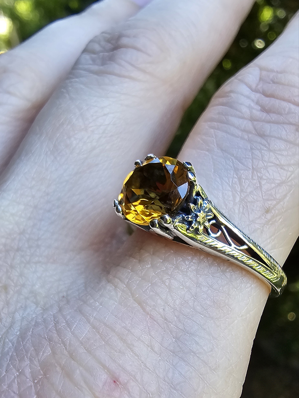 Sunkissed Ring with Citrine