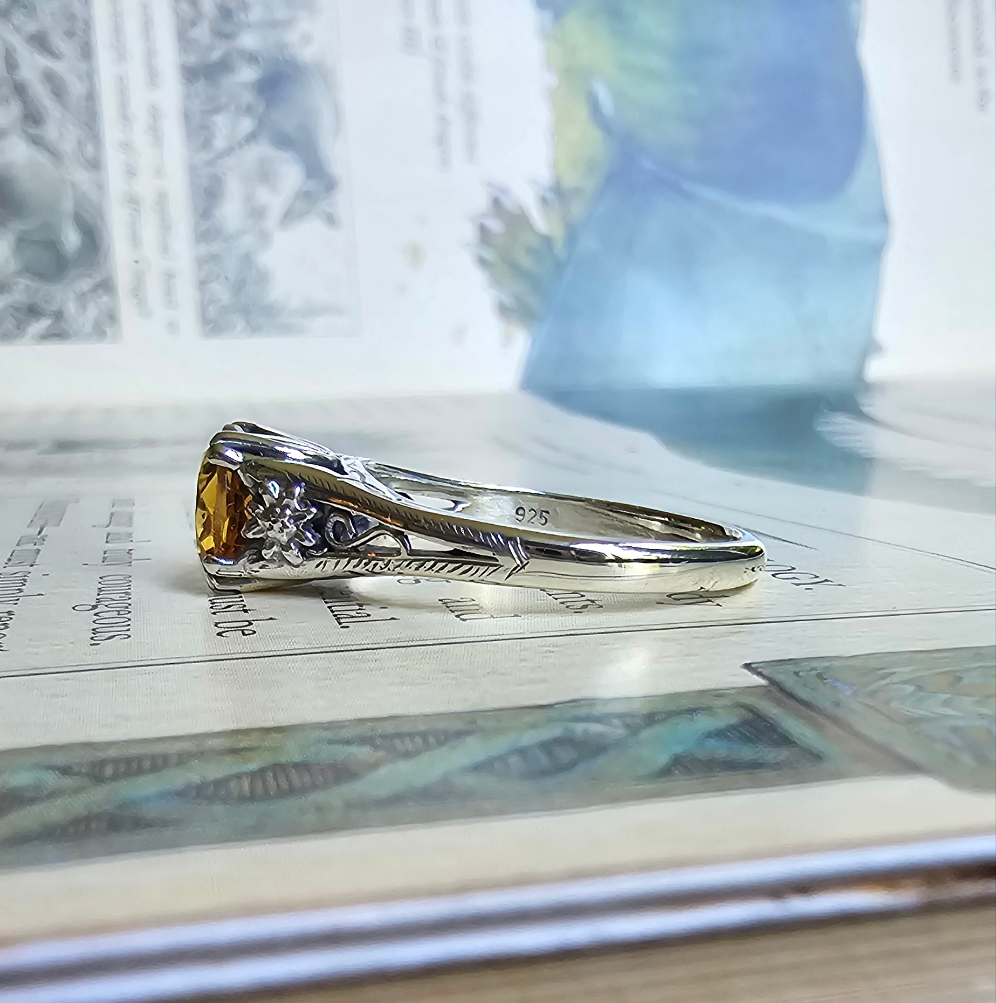 Sunkissed Ring with Citrine