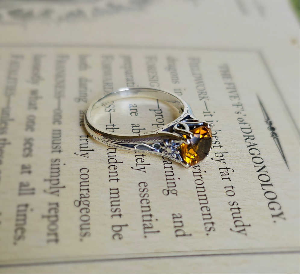 Sunkissed Ring with Citrine