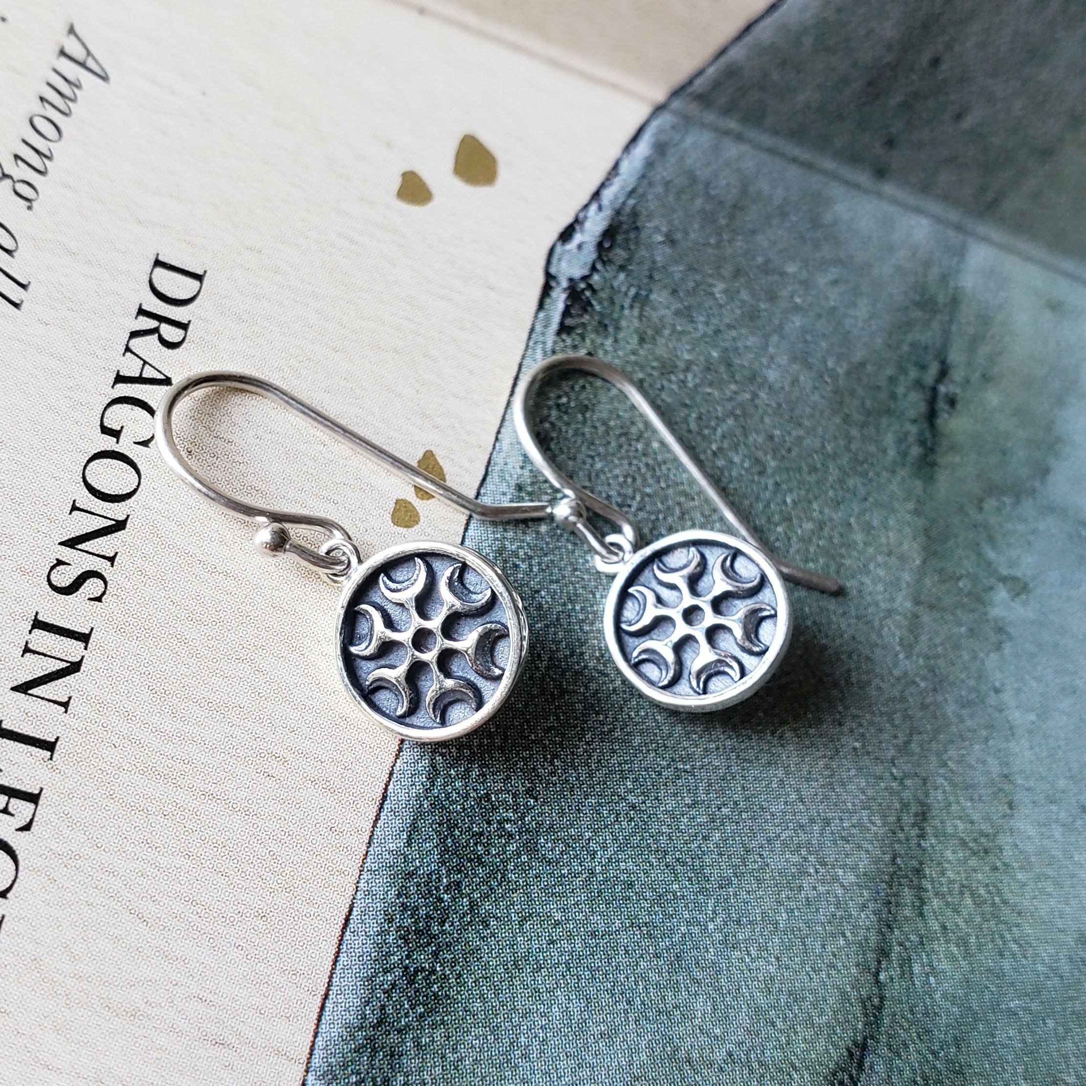 Nordic Sun Dangle Earrings