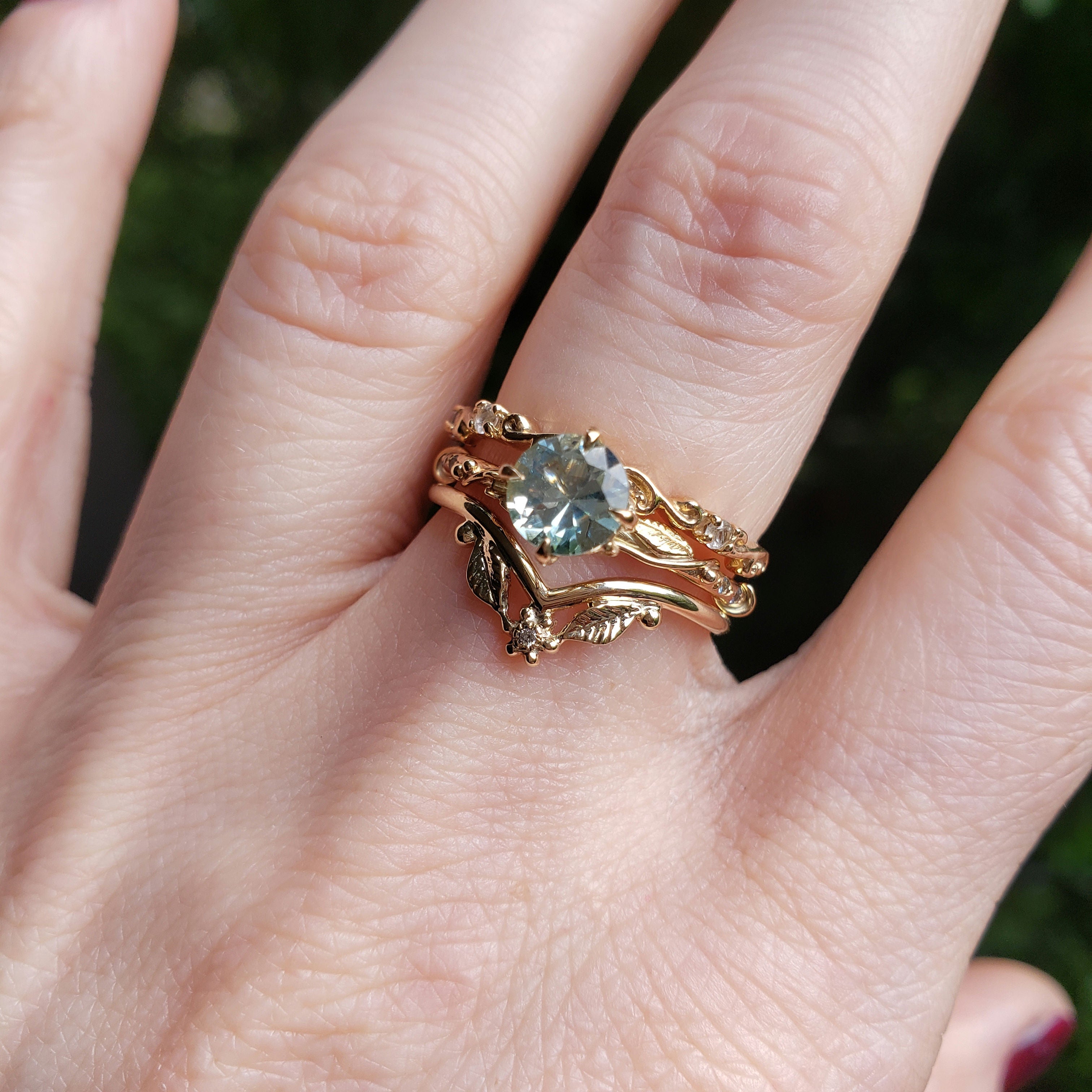 Leaf Point Ring