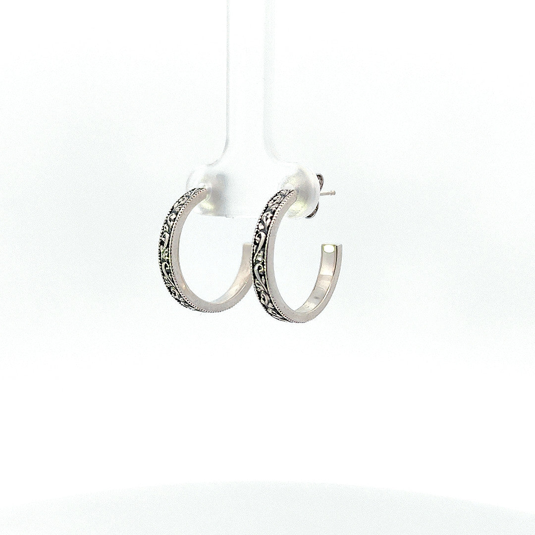 Small Open Hoops