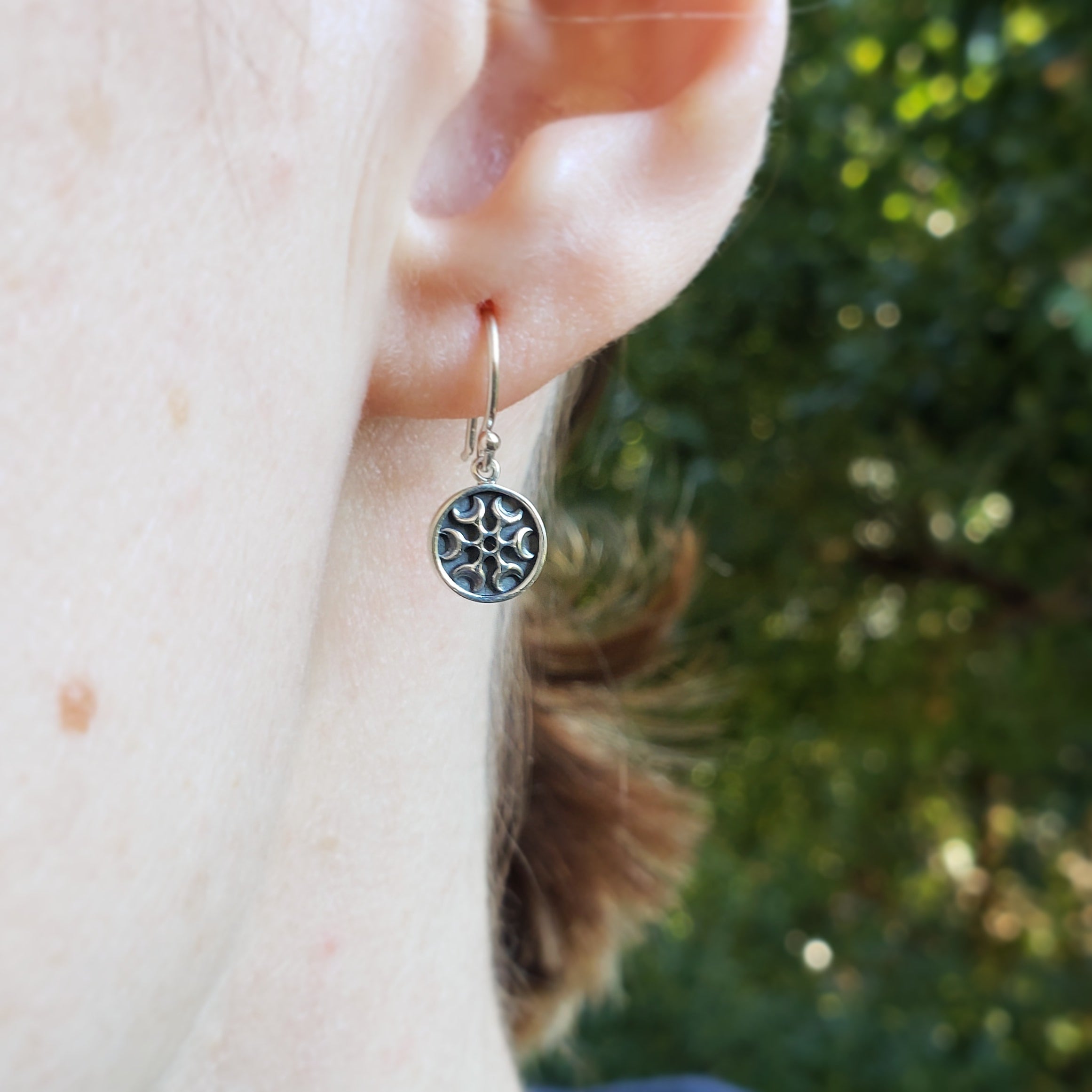 Nordic Sun Dangle Earrings