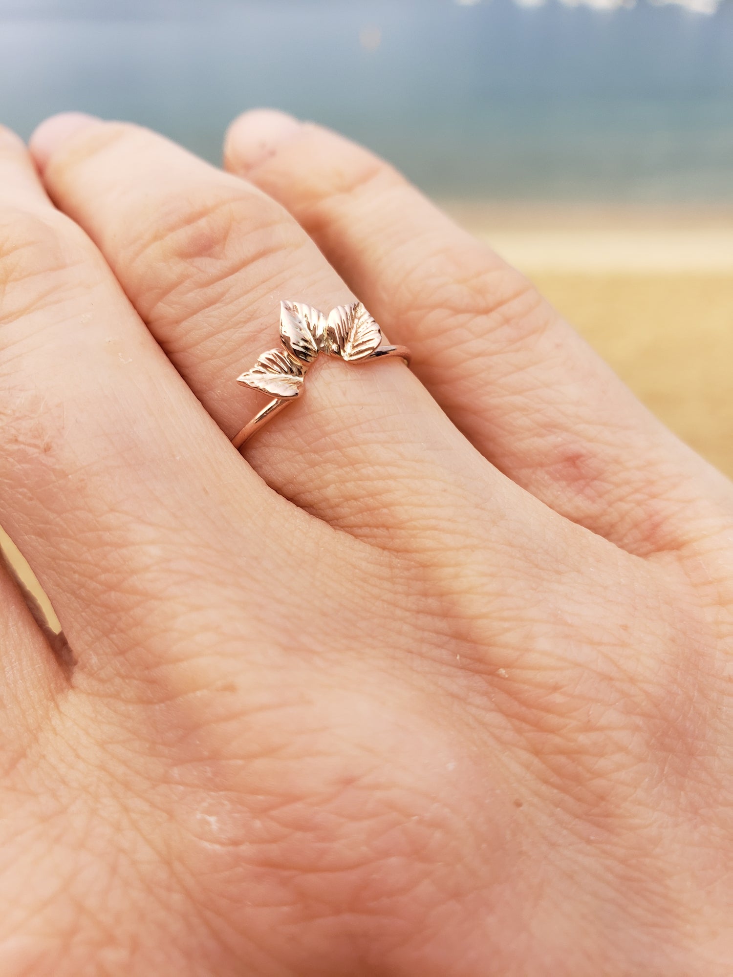 Leaf Trio Ring