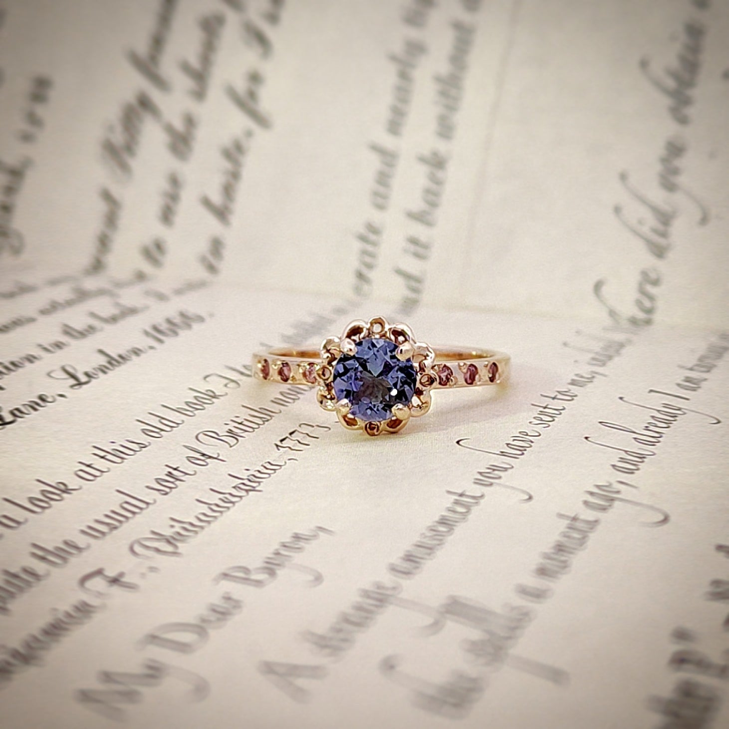 Peep of Dawn Ring