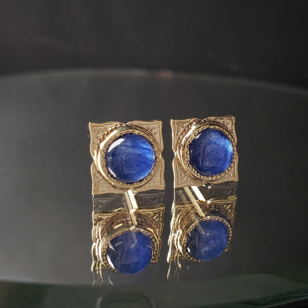 Aretuza Studs with Sapphire