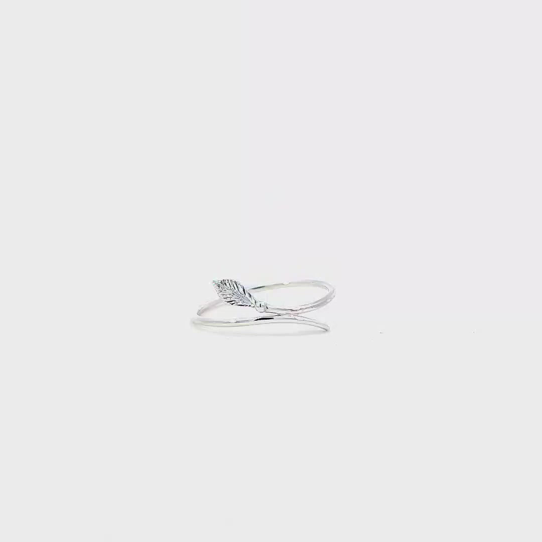 Leaf Wrap Ring