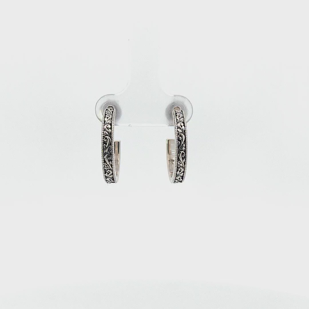 Small Open Hoops