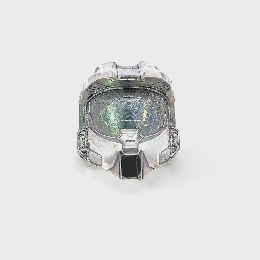 Random Space Marine Helmet Ring