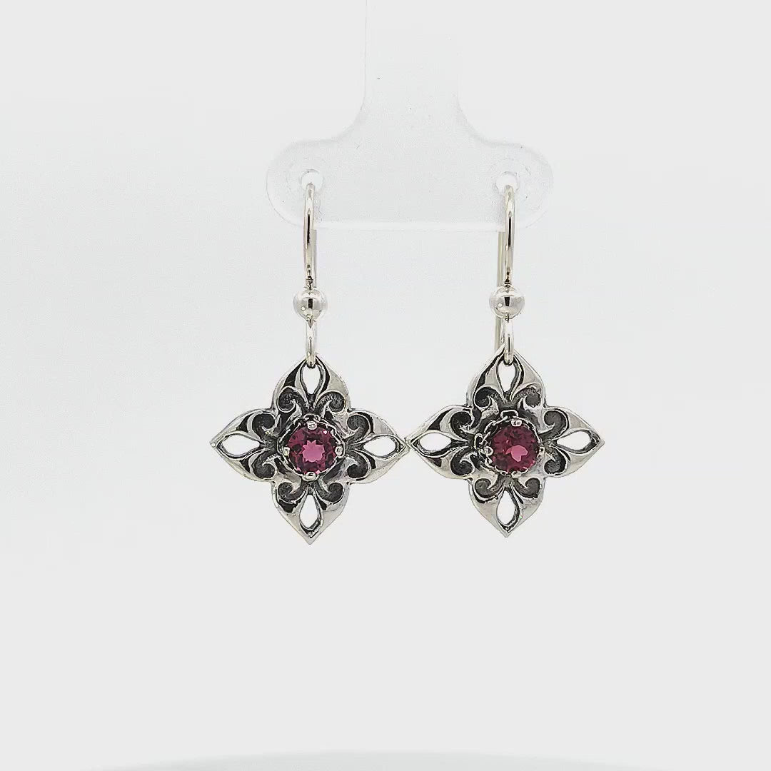 Floral Drop Earrings