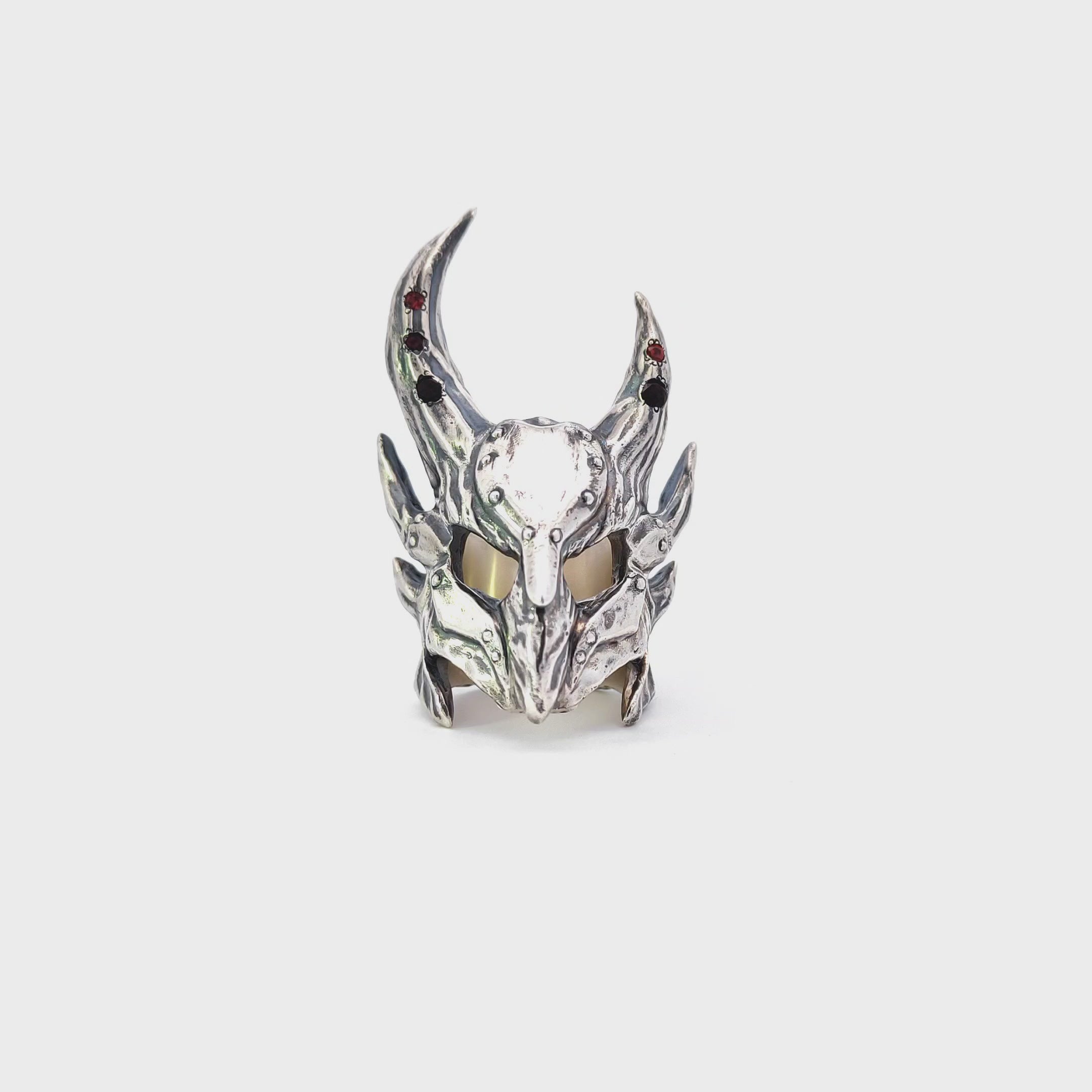 Jewelled Daedric Helmet Ring