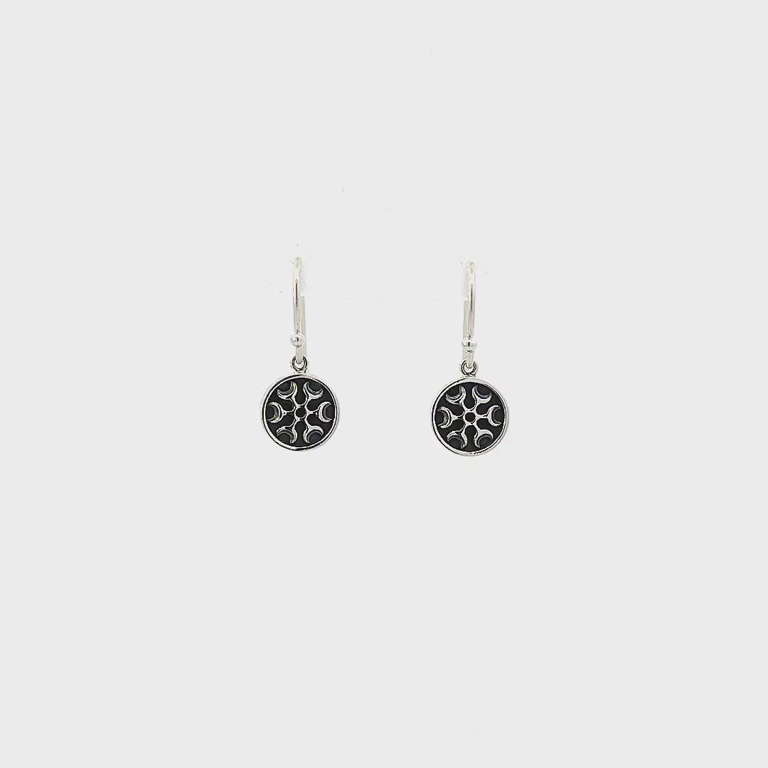 Nordic Sun Dangle Earrings