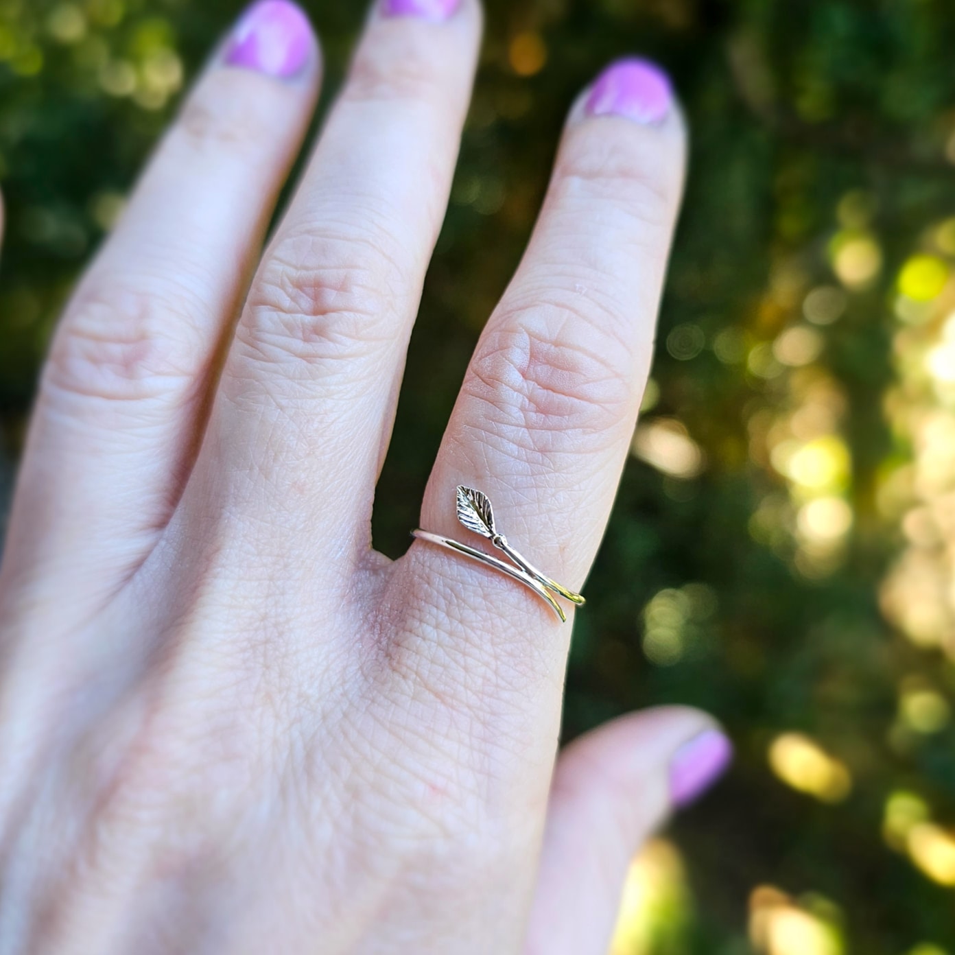Leaf Wrap Ring