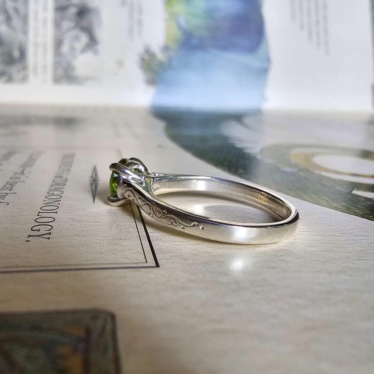 Lucida Ring with Peridot