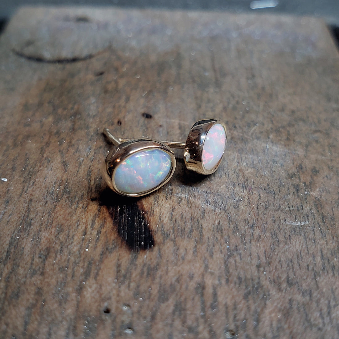 Daily Opal Oval Studs