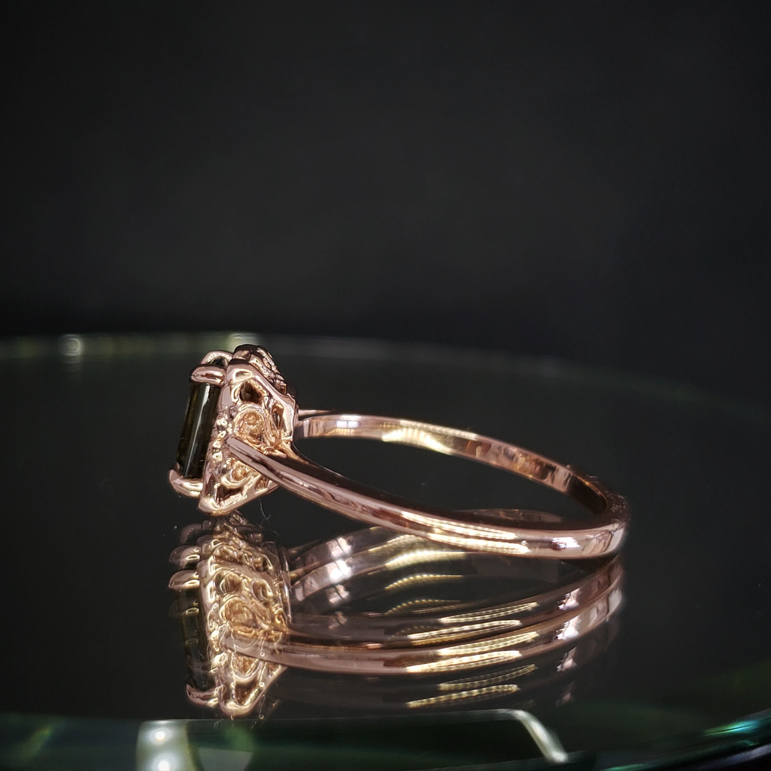 Kynareth Ring with Sage Zircon