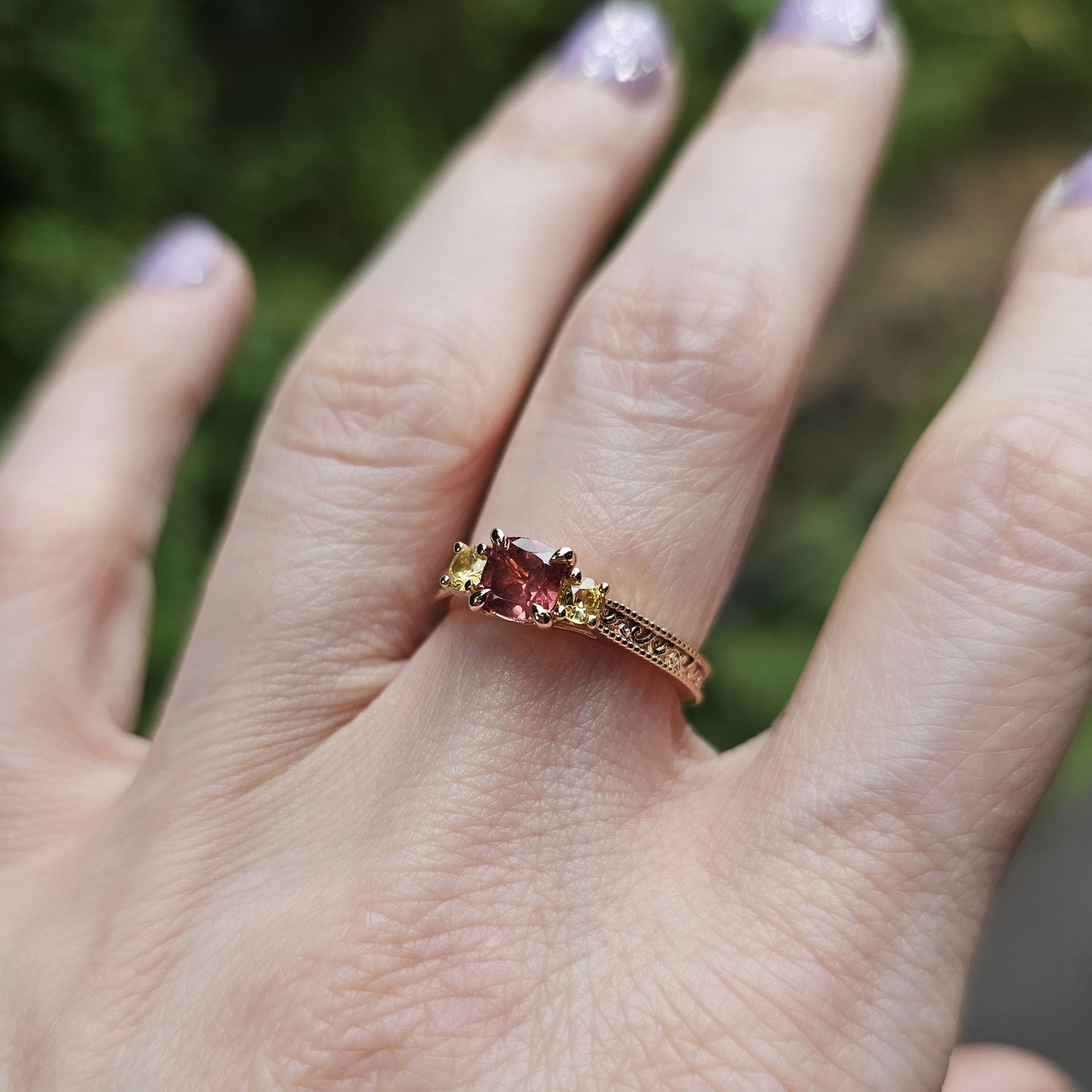 Garnet Ring