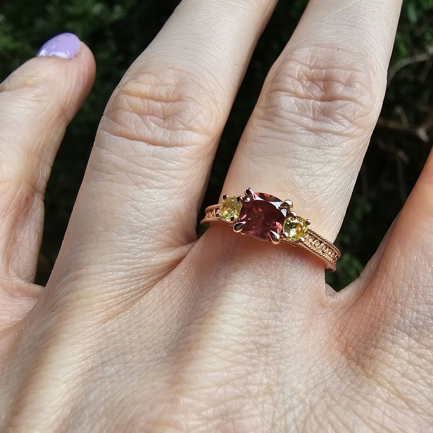 Garnet Ring