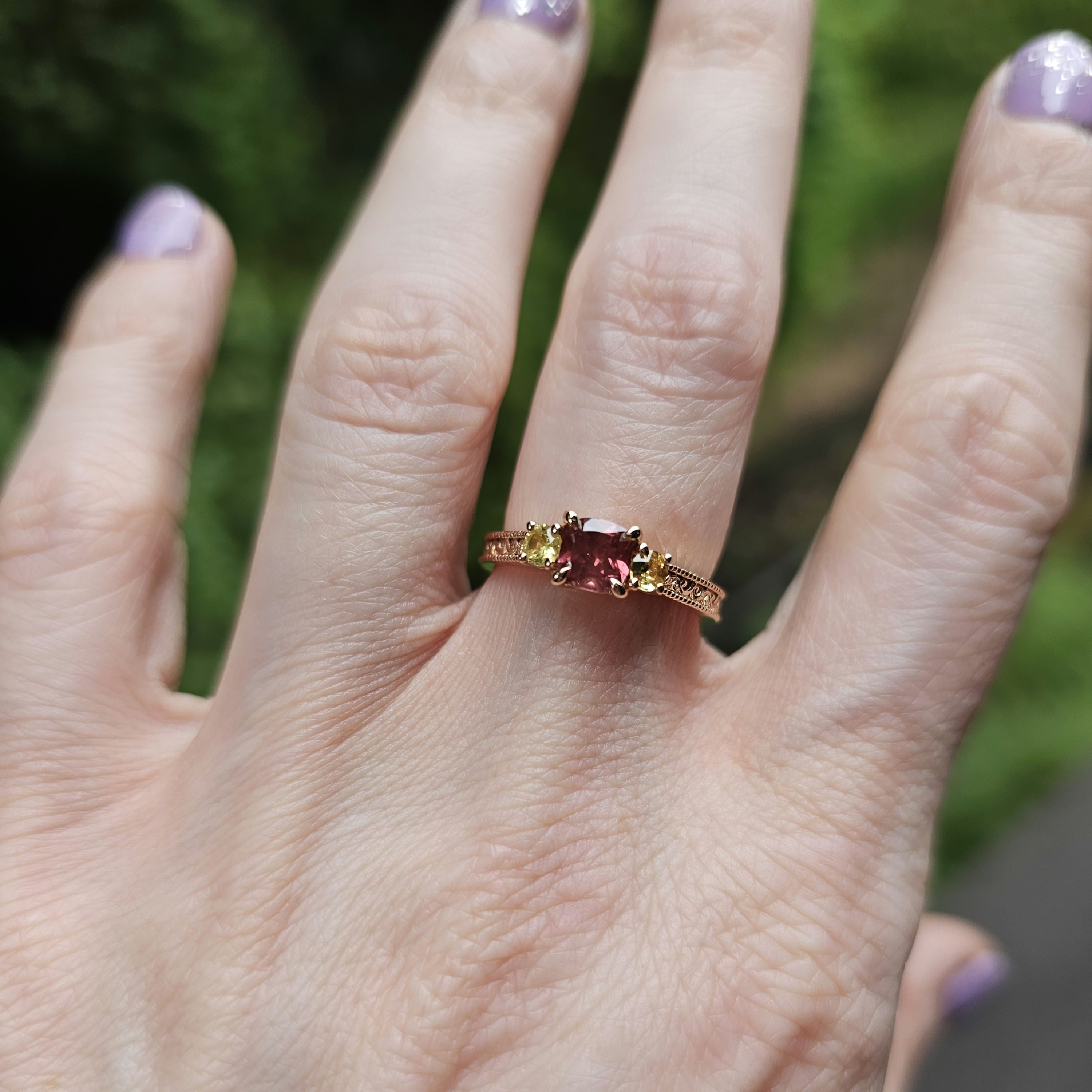 Garnet Ring