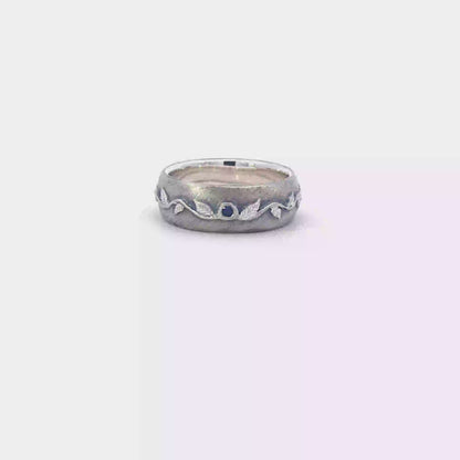 Wide Band with Leaves