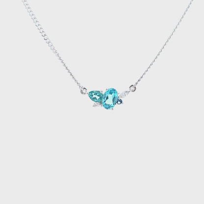 Waterfall Seafoam Necklace