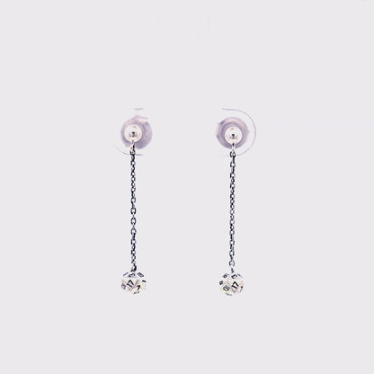 Lucky Dice Drop Earrings