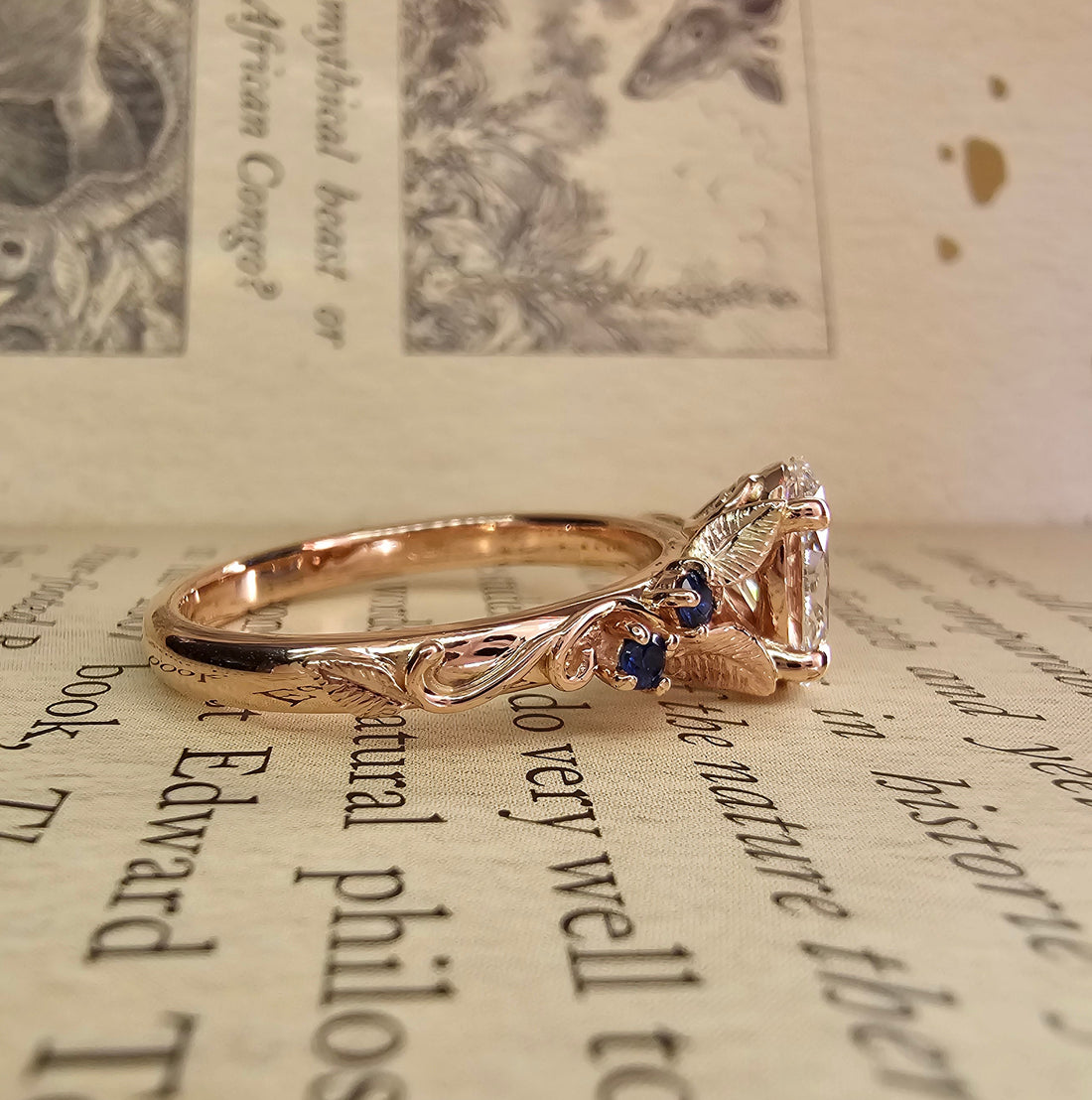 Alison Whimsical Solitaire Ring