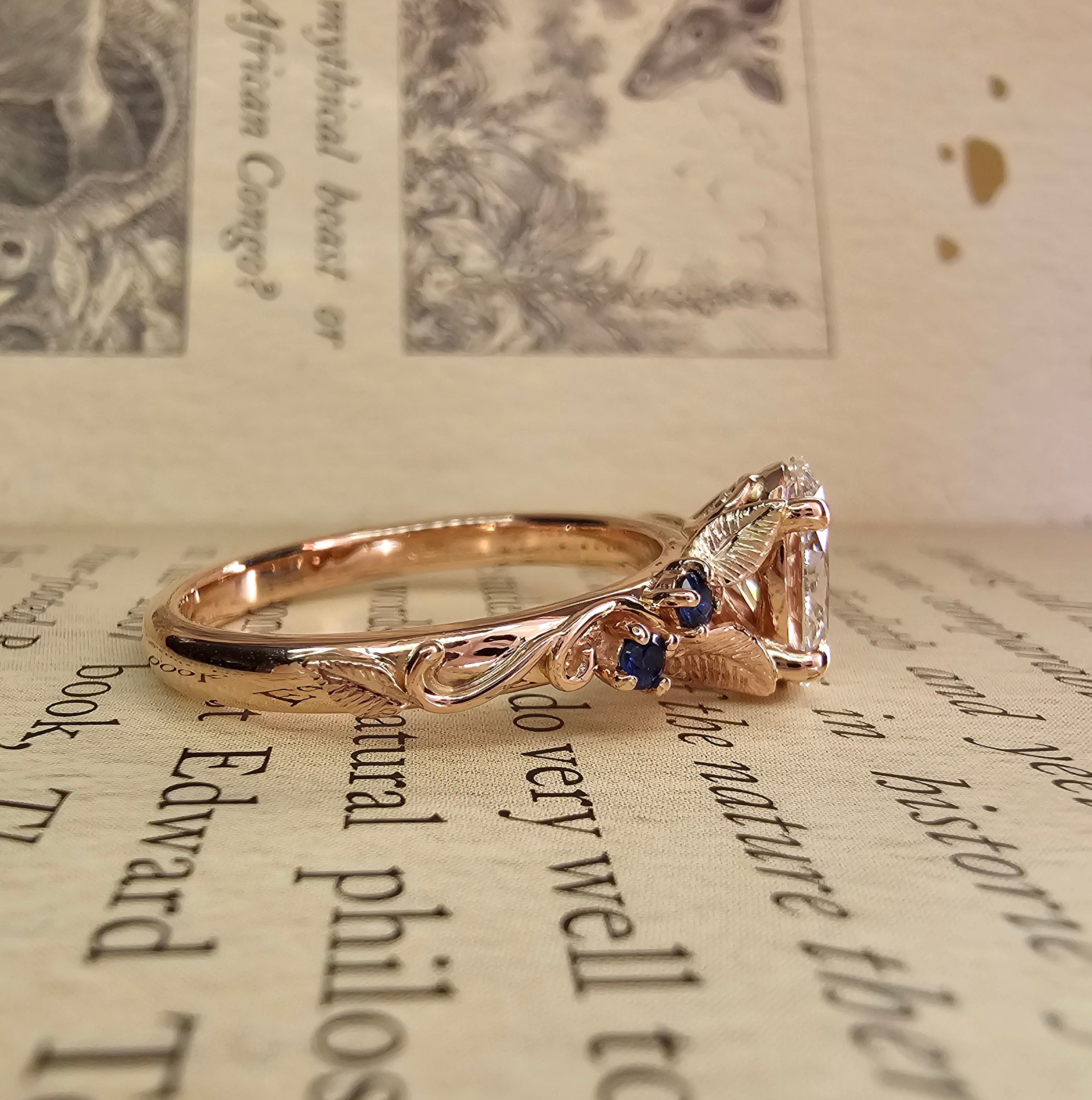 Alison Whimsical Solitaire Ring