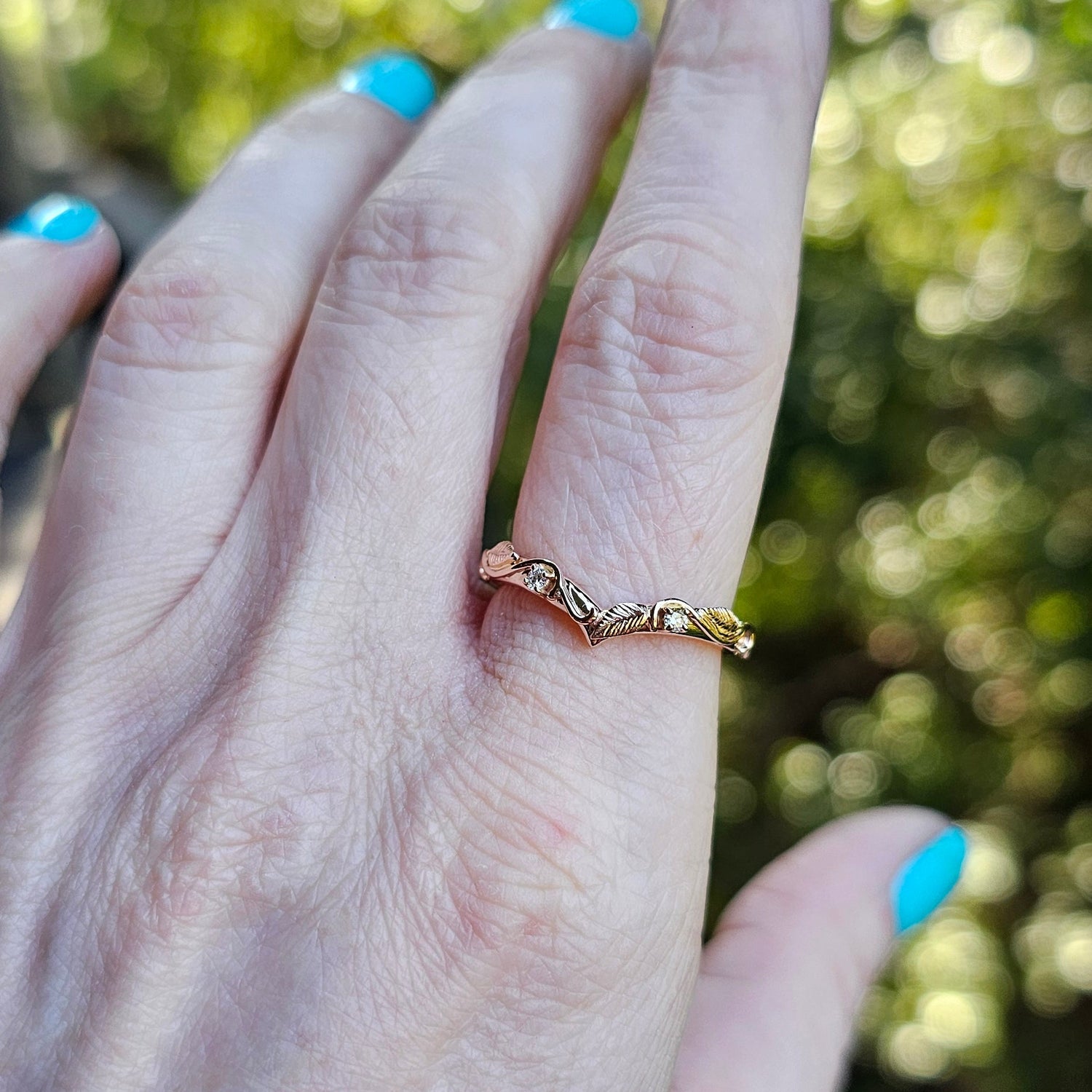 Alison V-Shaped Ring