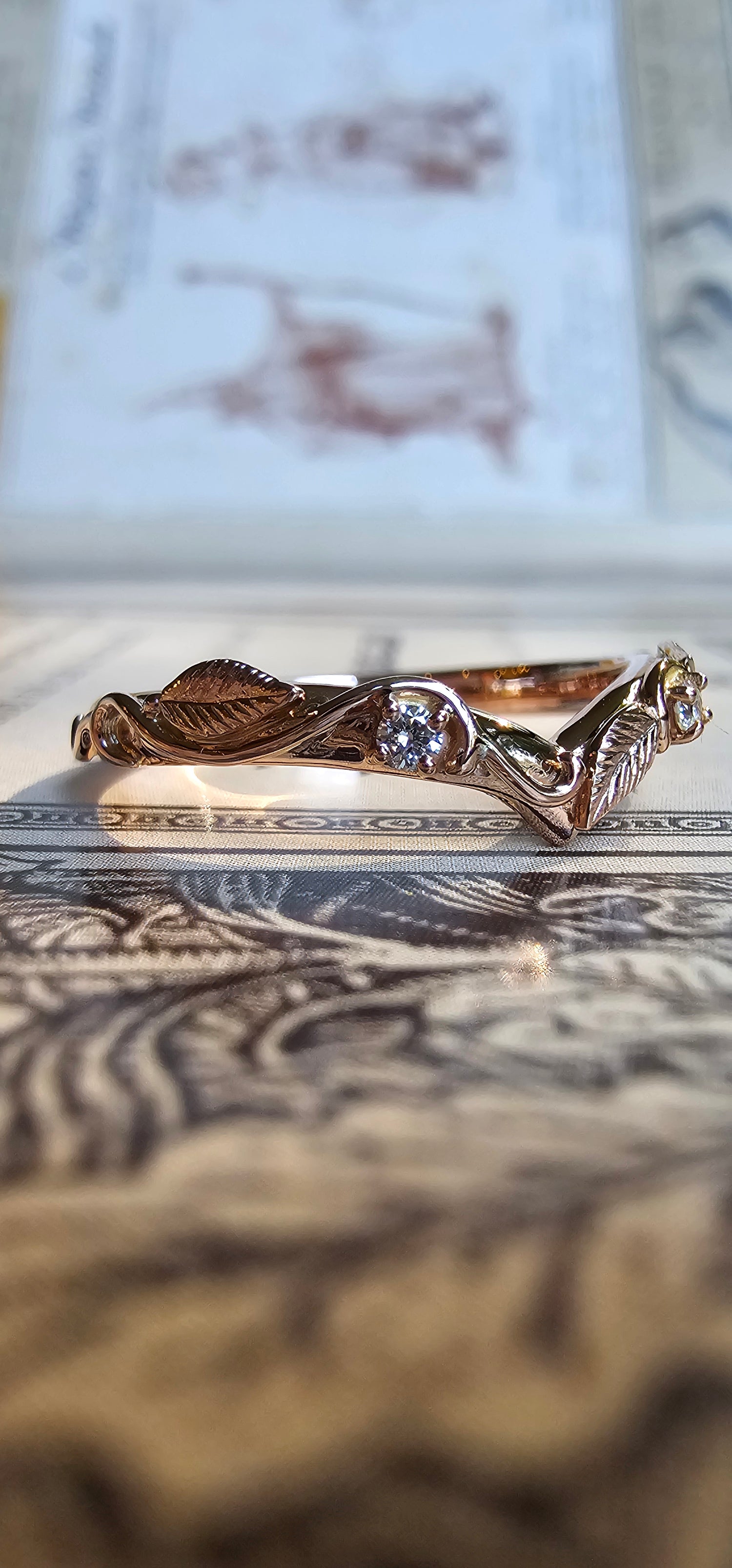 Alison V-Shaped Ring