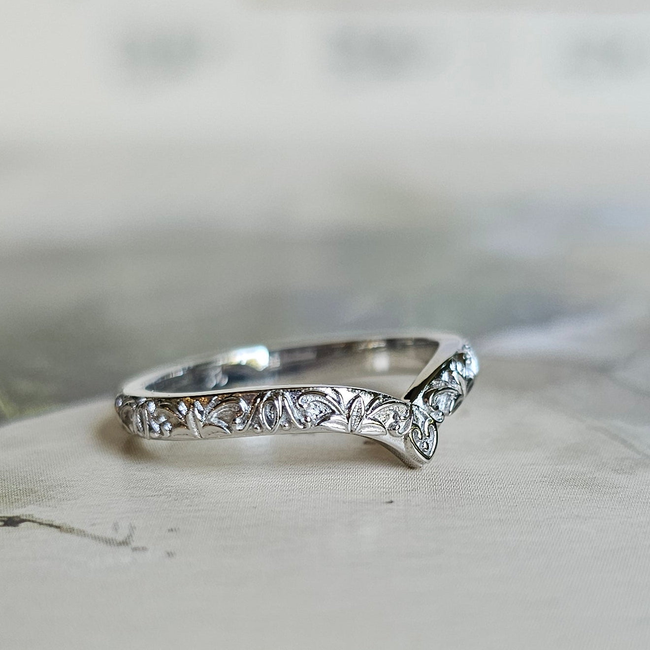 Kathie V-Shaped Ring