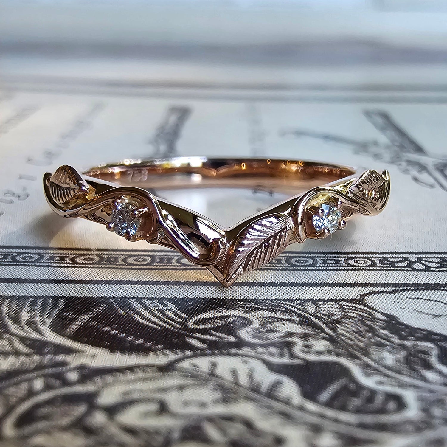 Alison V-Shaped Ring