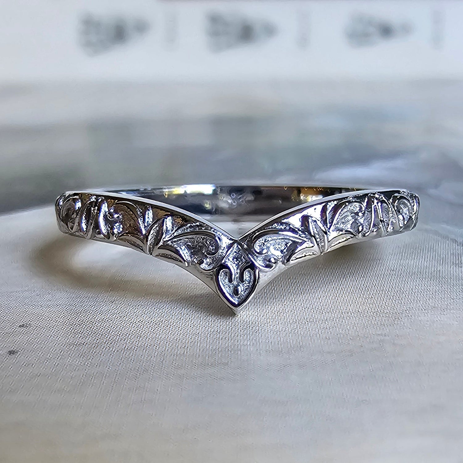 Kathie V-Shaped Ring