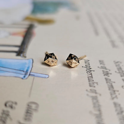 Lucky Dice Stud Earrings