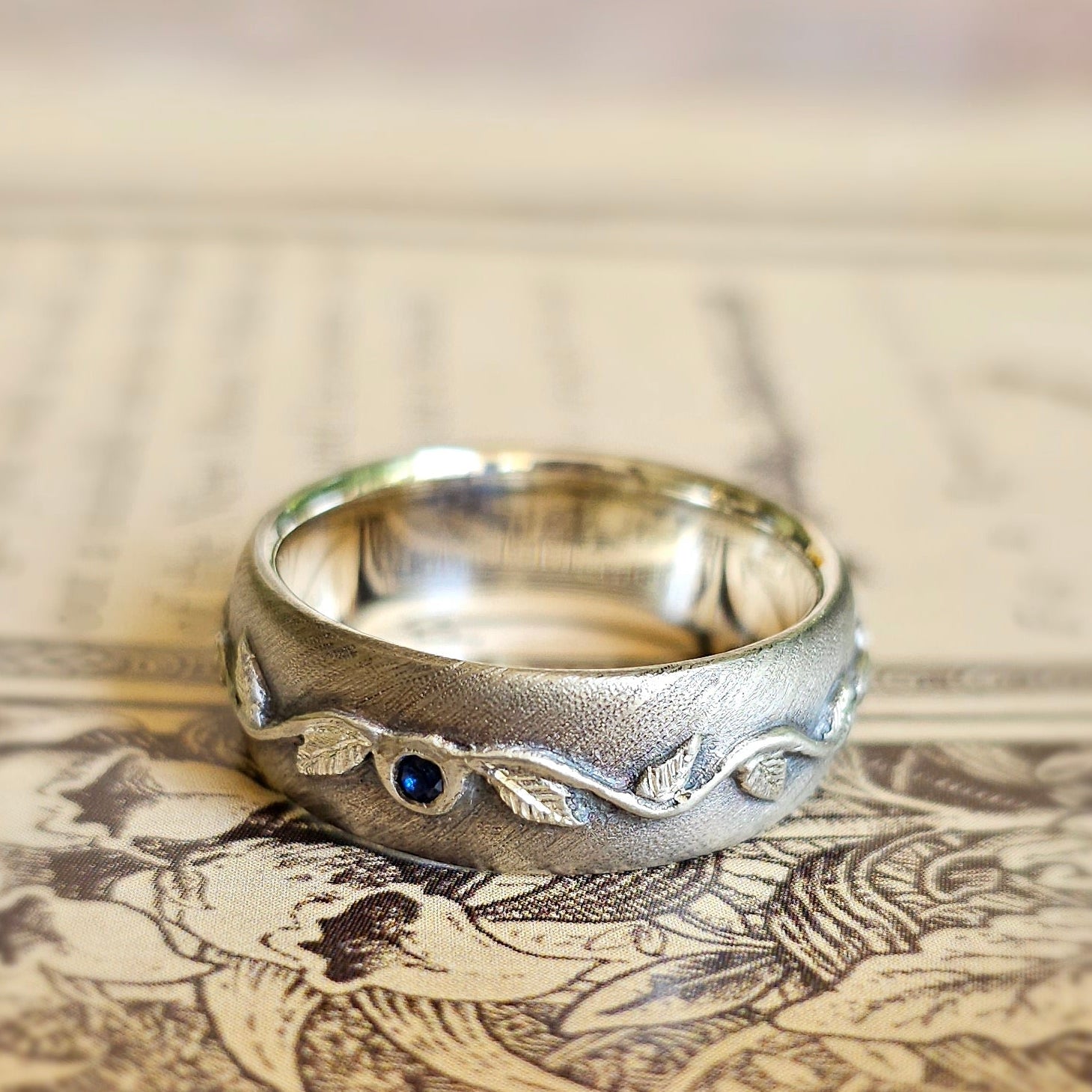 Wide Band with Leaves