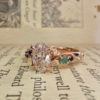 Alison Whimsical Solitaire Ring