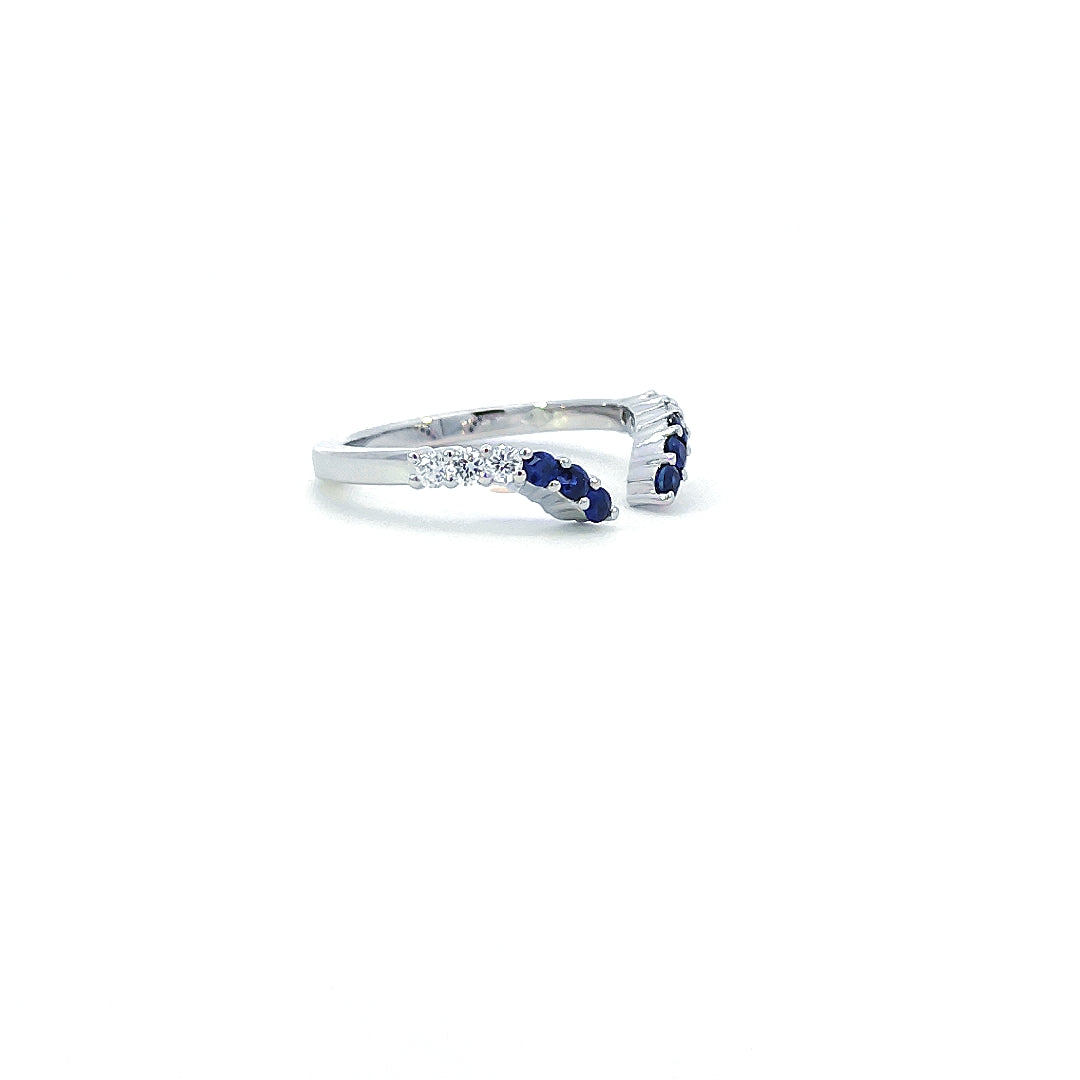 Open V-Shaped Ring